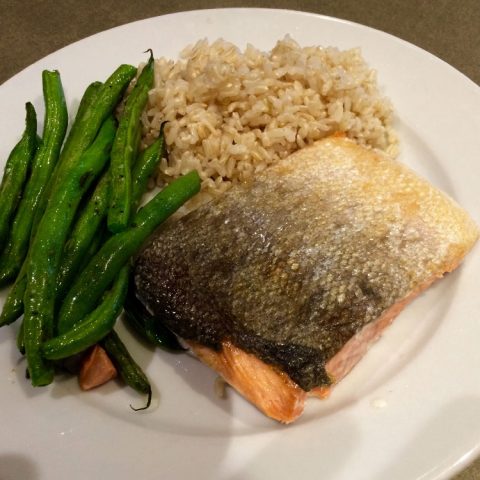 Salmon with Lemon and Thyme